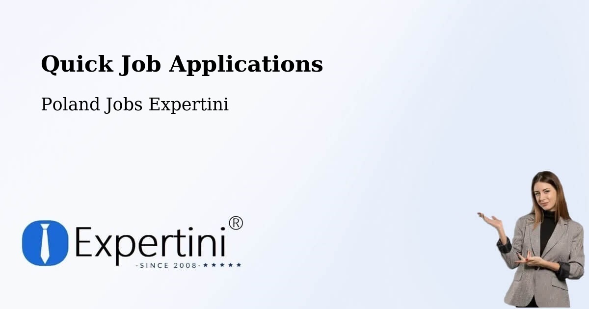 Quick Apply Feature – Czaplinek - Poland Jobs Expertini